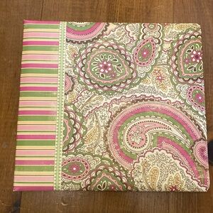 Paisley design 12 x 12 scrapbook kit